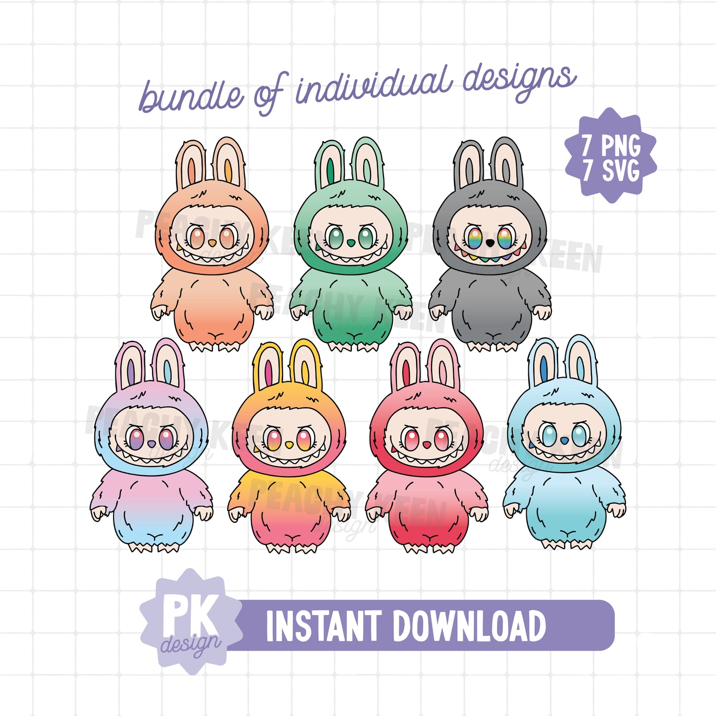 Big Into Energy Design Bundle SVG + PNG - Set of 7 Designs