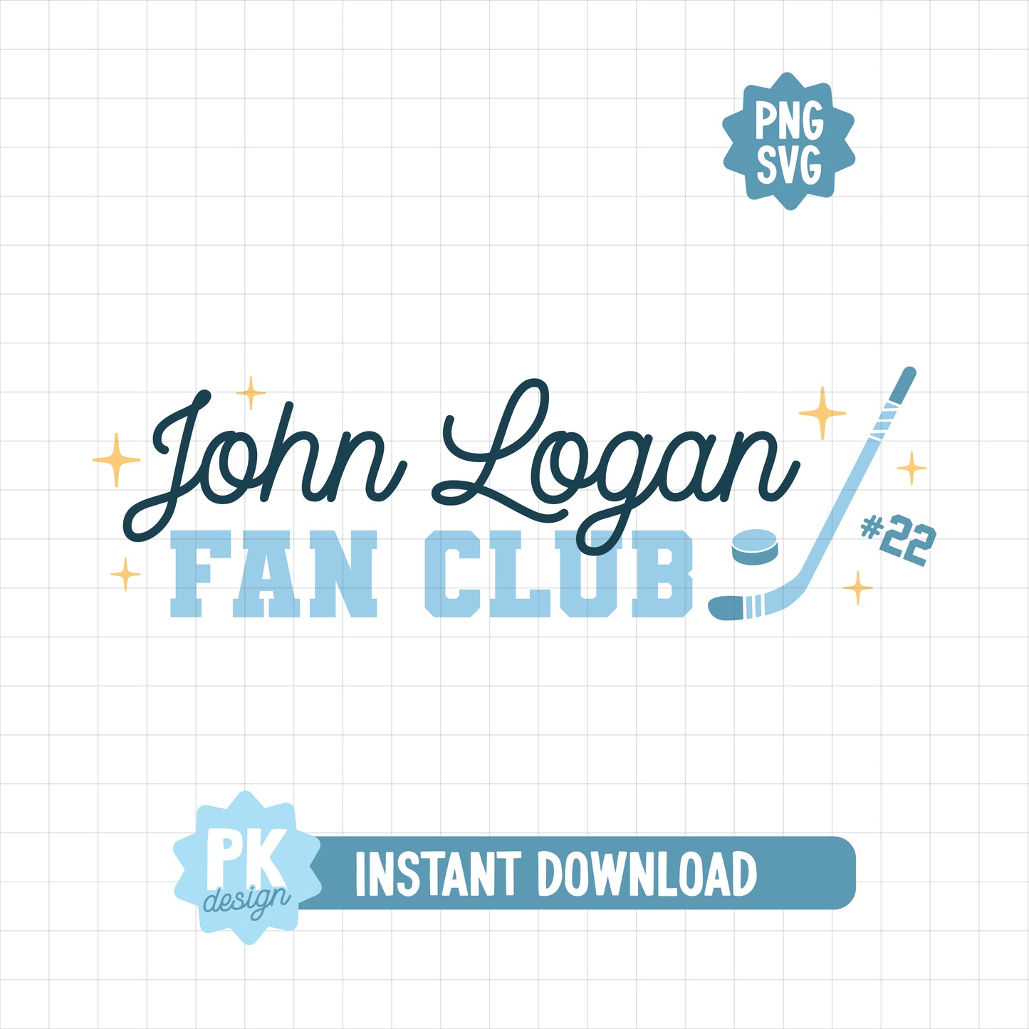 John L Fan Club SVG + PNG