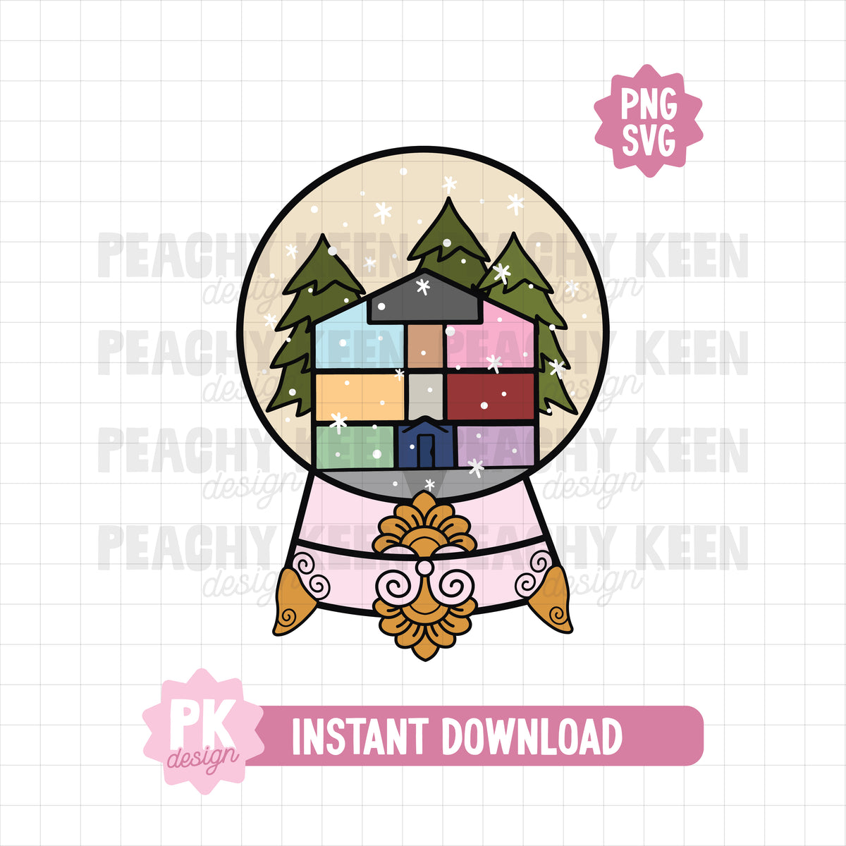 TS Snowglobe SVG + PNG