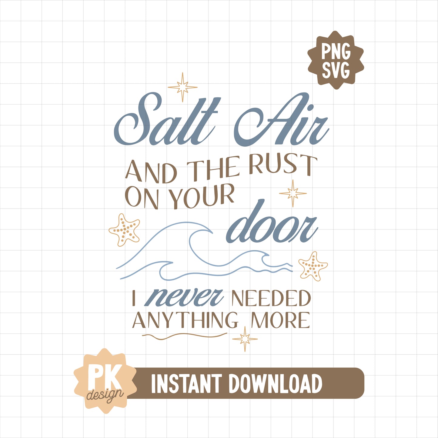 Salt Air SVG + PNG