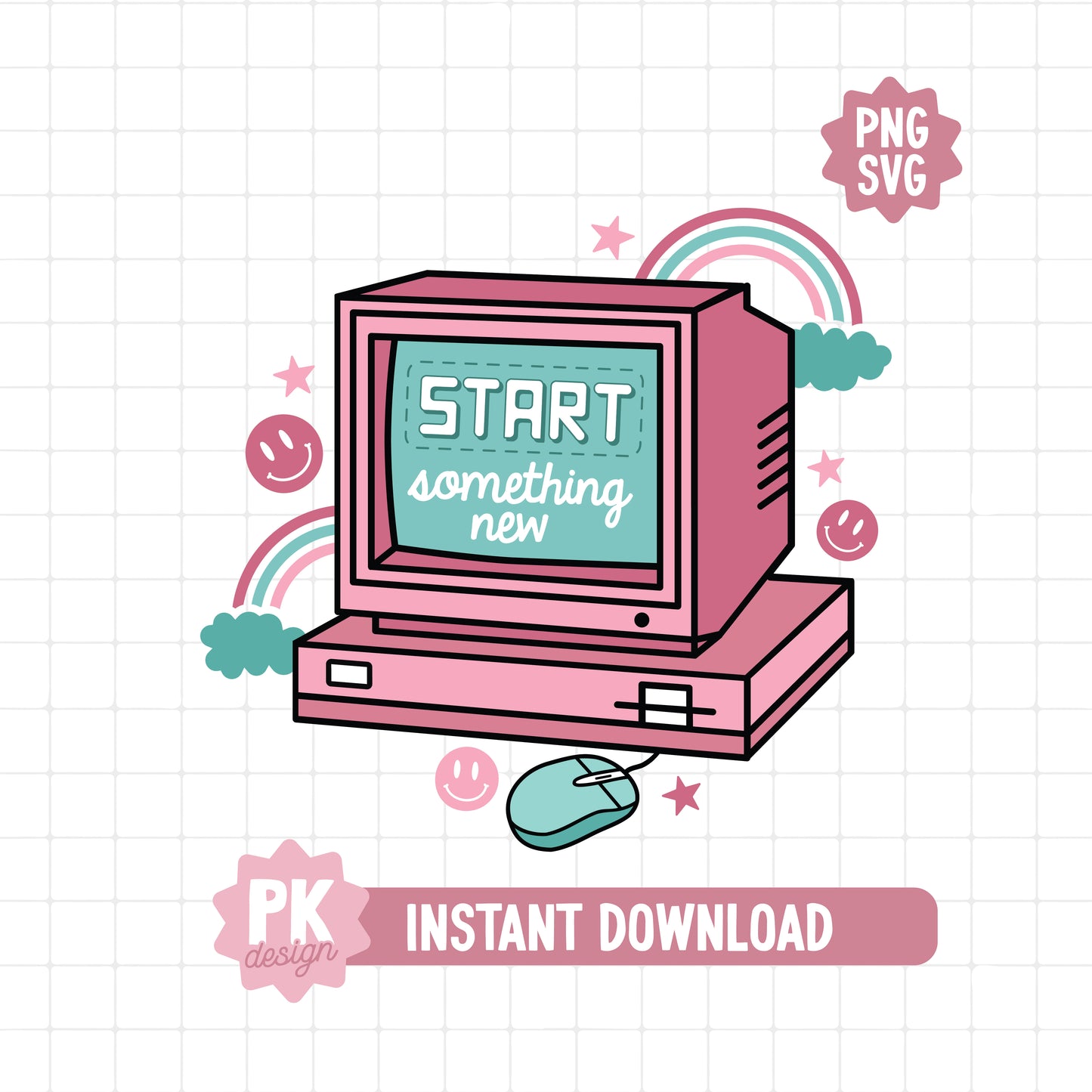 Start Something New SVG + PNG