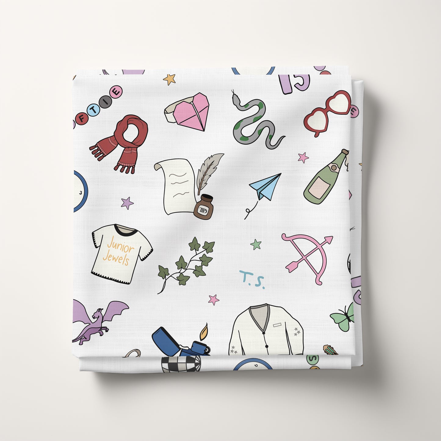 TS Icons Seamless Pattern PNG