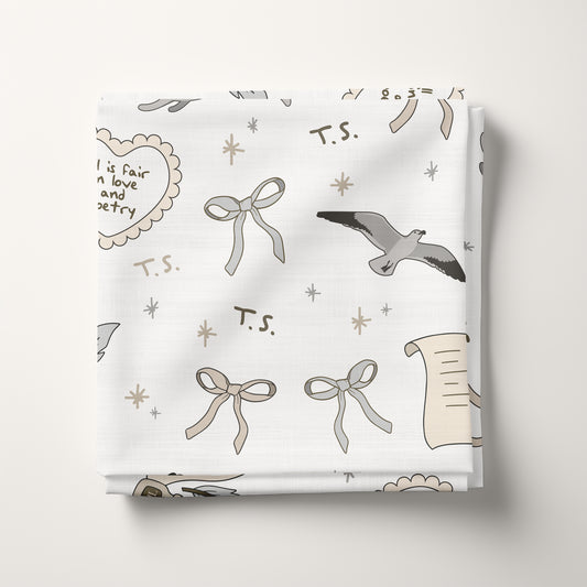 Tortured Poets Seamless Pattern PNG