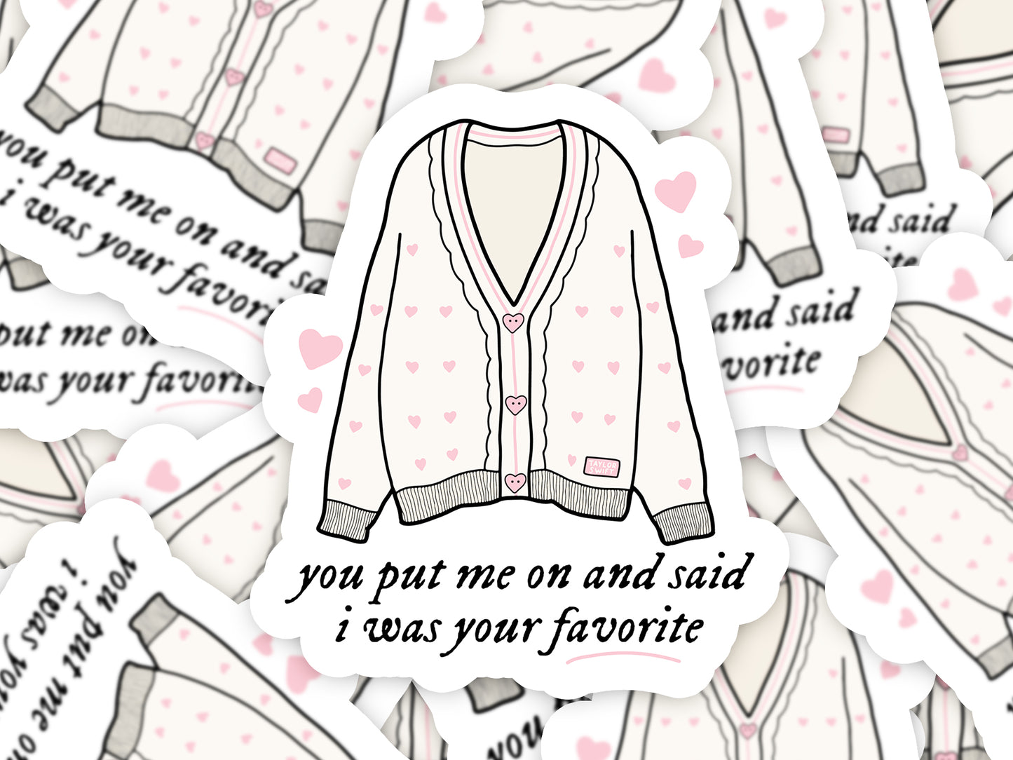 Lover Cardigan SVG + PNG