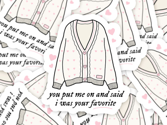 Lover Cardigan SVG + PNG