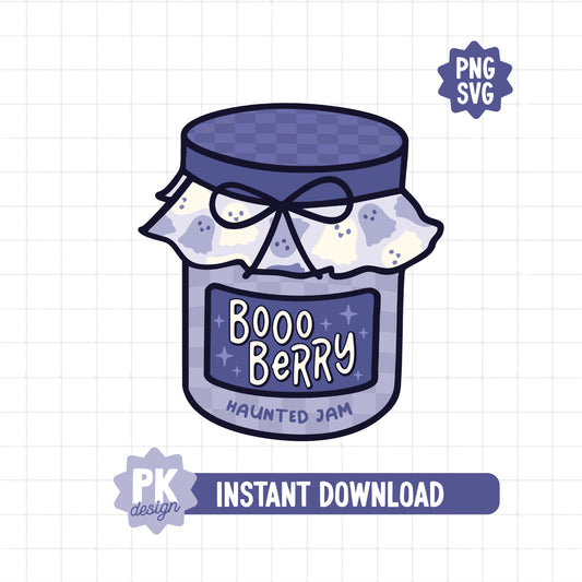 Boooberry Jam SVG + PNG