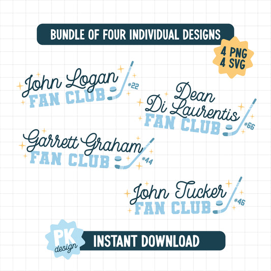 Briar Hockey Fan Club BUNDLE - 4 Individual Designs