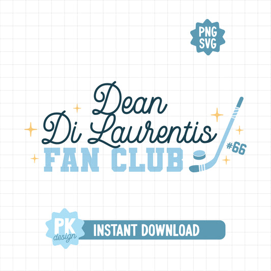 Dean Fan Club SVG + PNG