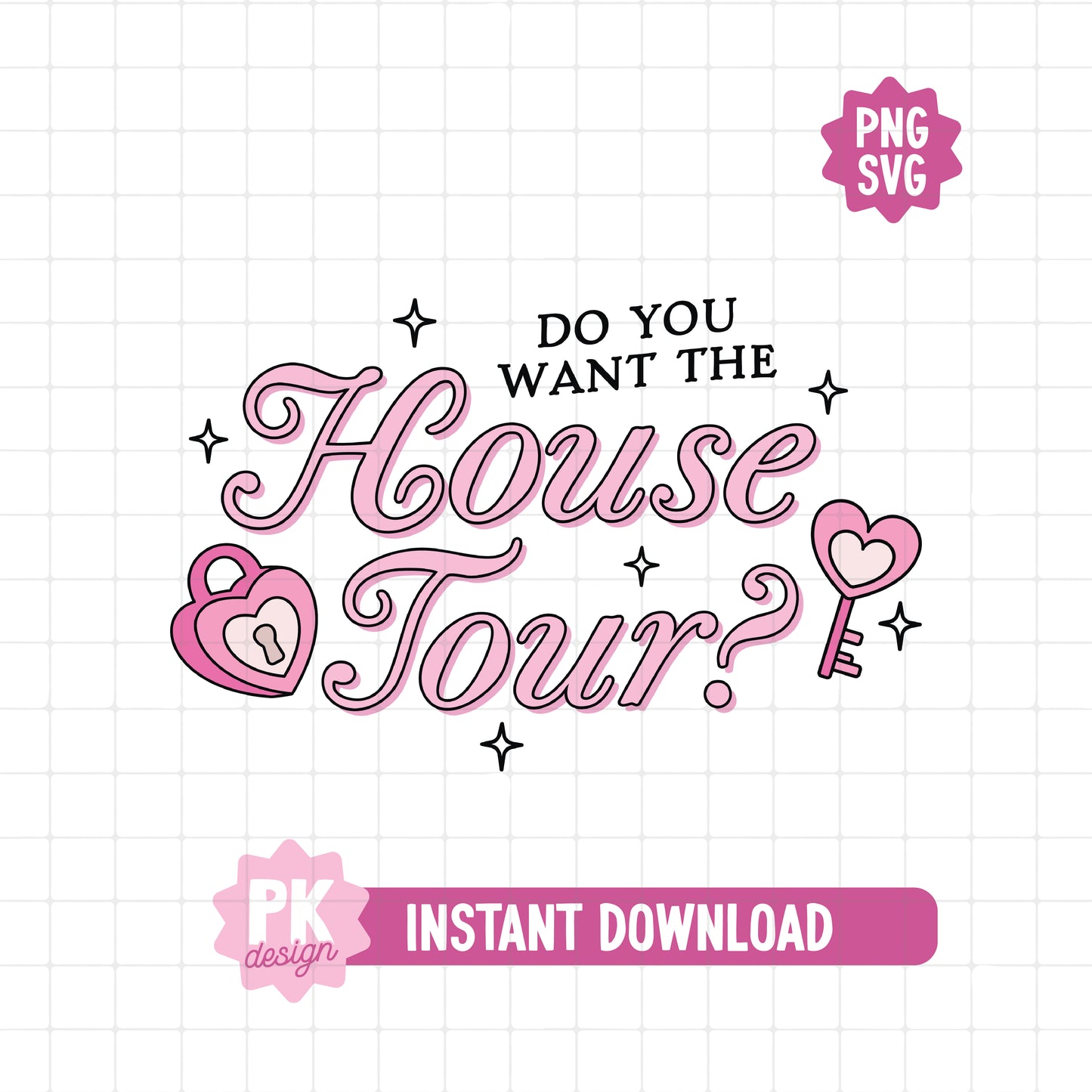 House Tour SVG + PNG