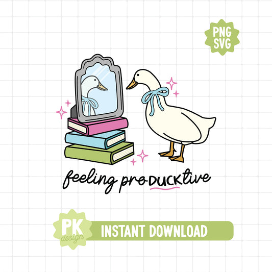 Feeling ProDUCKtive SVG + PNG