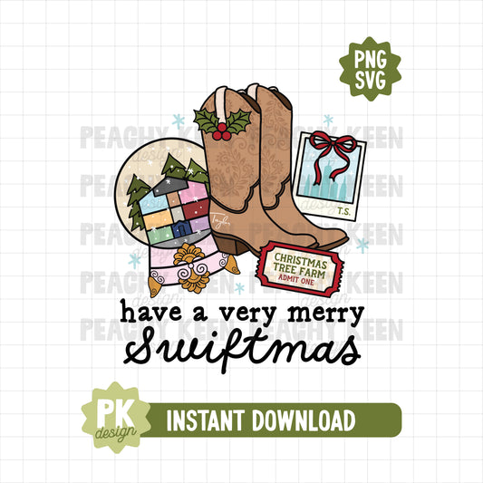Have a Very Merry TS Christmas SVG + PNG