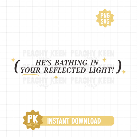 In Your Reflected Light SVG + PNG