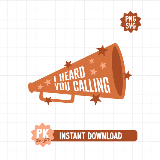 I Heard You Calling SVG + PNG