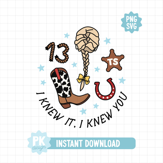 I Knew You SVG + PNG