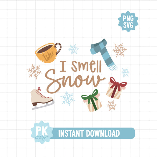 I Smell Snow SVG + PNG