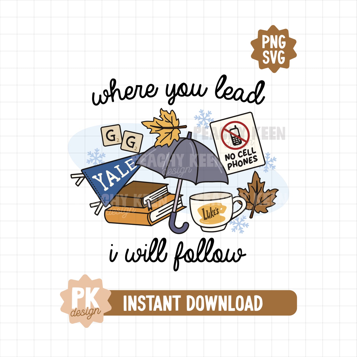 I Will Follow SVG + PNG
