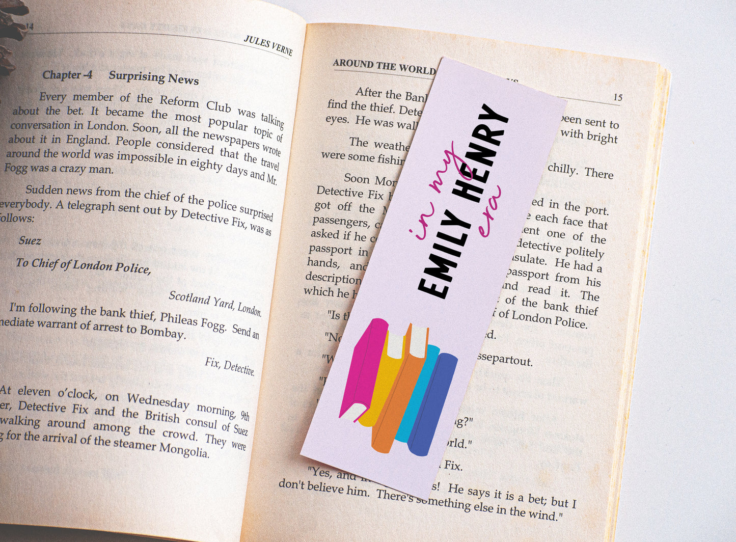 In My E.H. Era Bookmark Design PNG