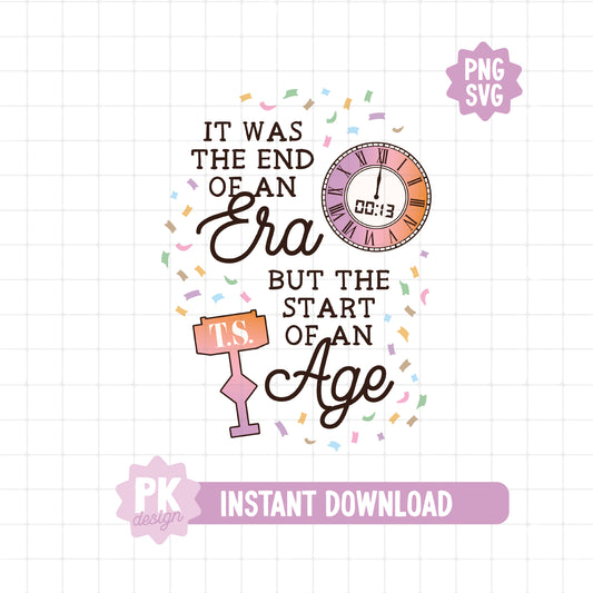 It Was The End of an Era SVG + PNG