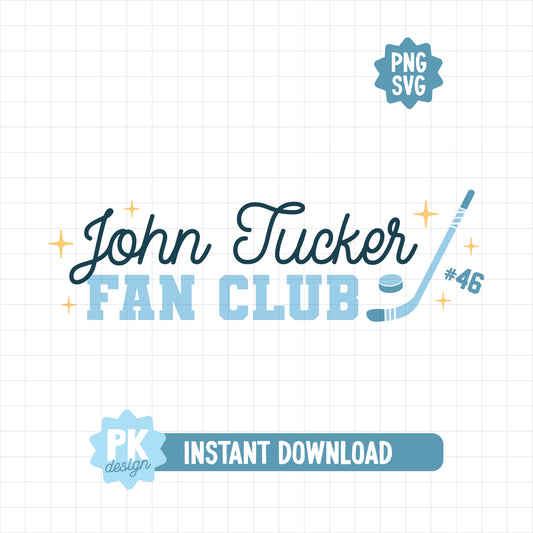 John T Fan Club SVG + PNG