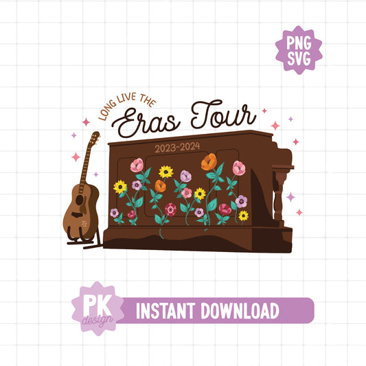 Tour Piano SVG + PNG