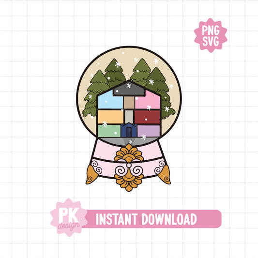 Lover Snowglobe SVG + PNG
