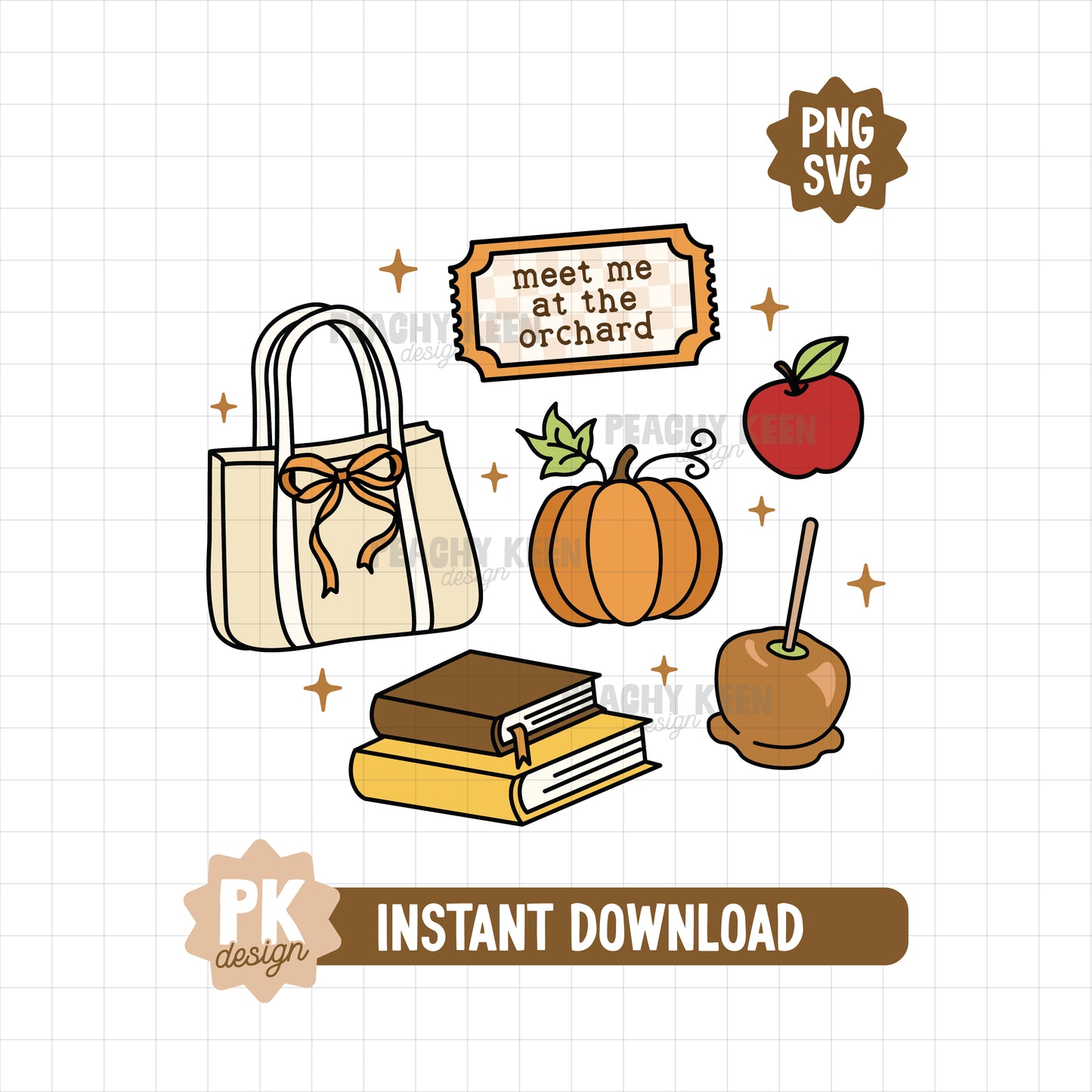 Meet Me At The Orchard SVG + PNG
