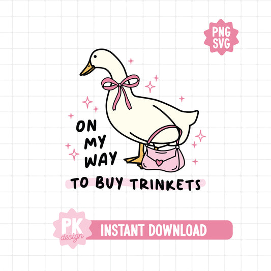 On My Way To Buy Trinkets SVG + PNG