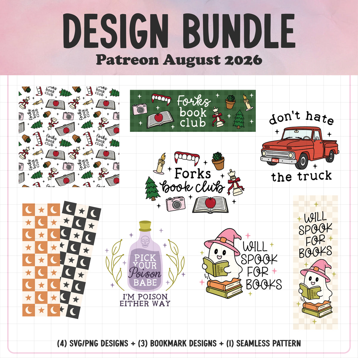 Design Bundle - Patreon, August 2026