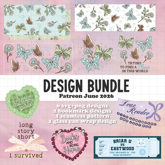 Design Bundle - Patreon, June 2026