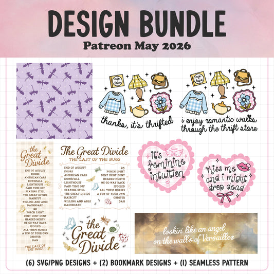 Design Bundle - Patreon, May 2026
