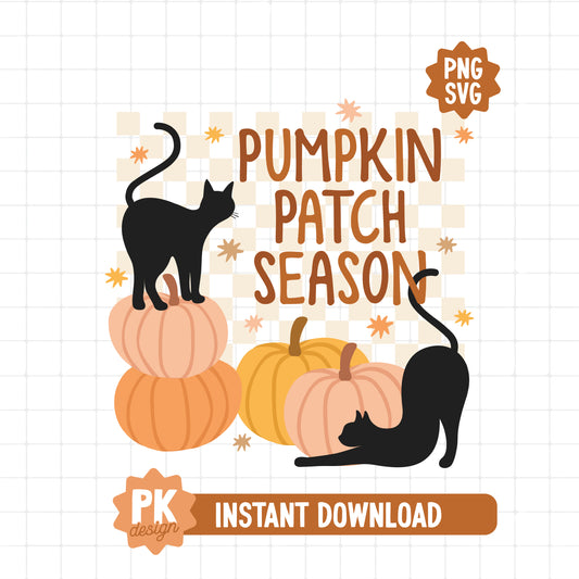 Pumpkin Patch Season SVG + PNG