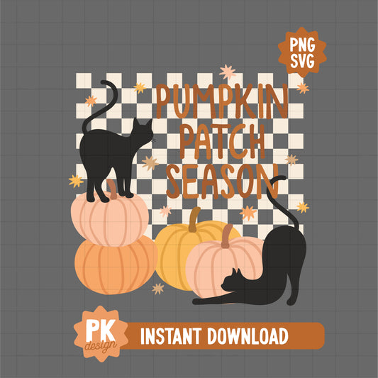 Pumpkin Patch Season SVG + PNG